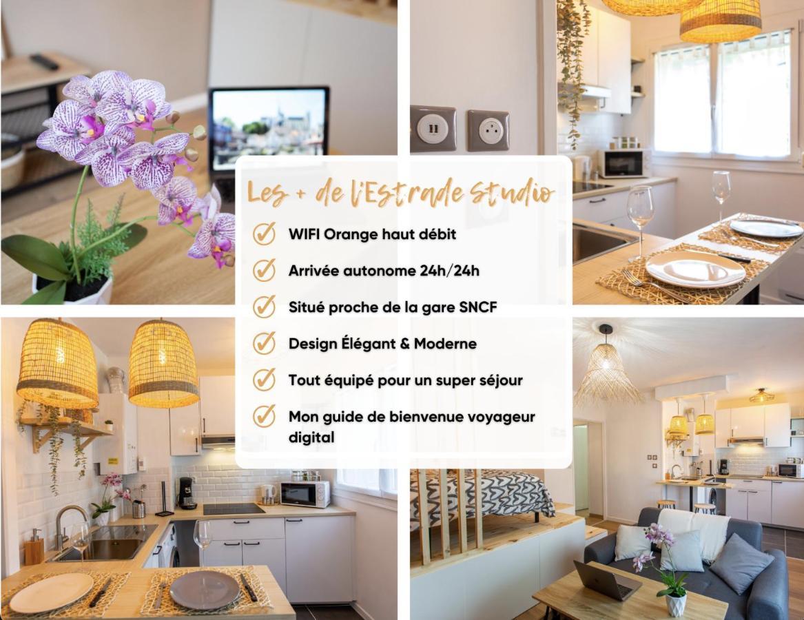 L'Estrade D'Amiens - Studio Atypique Et De Standing - Wifi Haut Debit - 2P Dış mekan fotoğraf