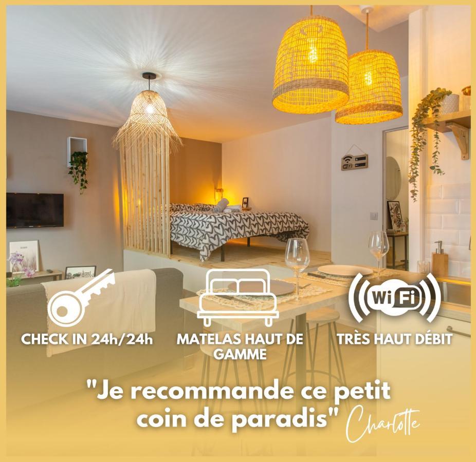 L'Estrade D'Amiens - Studio Atypique Et De Standing - Wifi Haut Debit - 2P Dış mekan fotoğraf